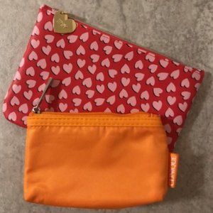 Clinique and Ipsy Small Cosmetic Bags NWOT